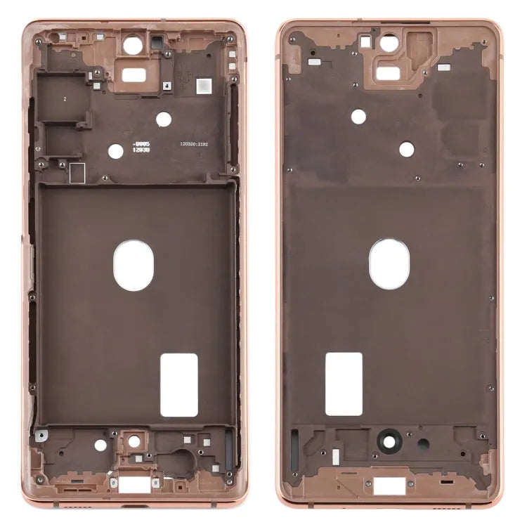 Voor Samsung Galaxy S20 FE middelste frame bezelplaat (goud)