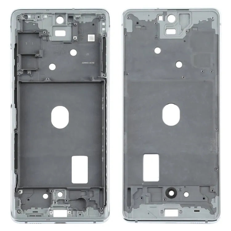 Voor Samsung Galaxy S20 FE middelste framerandplaat (zilver)