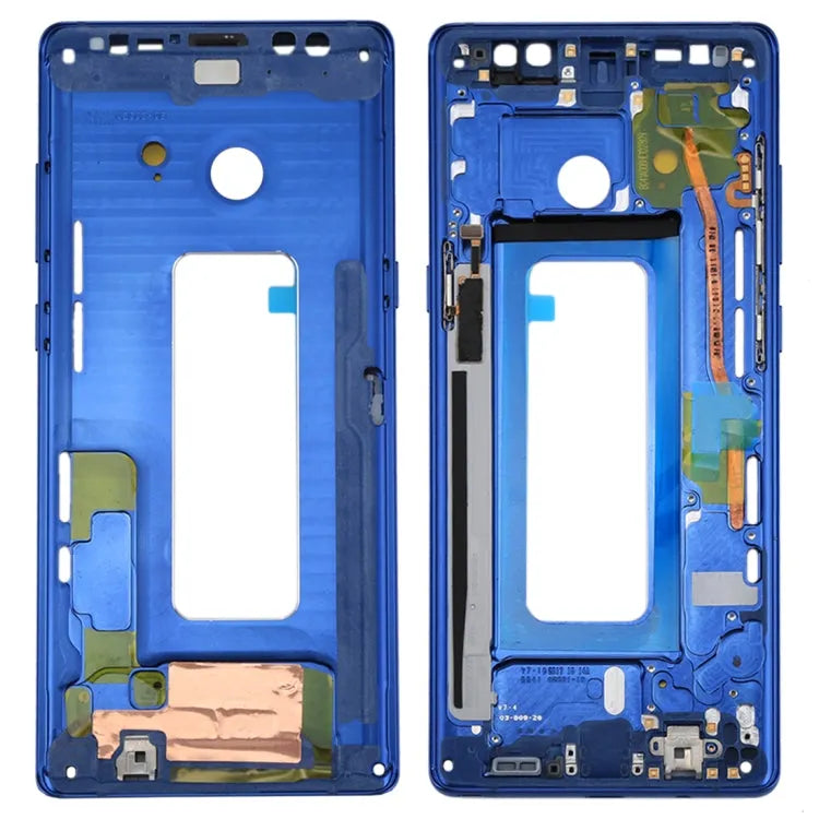 Galaxy Note 8 / N950 voorkant behuizing LCD-frame bezelplaat (blauw)