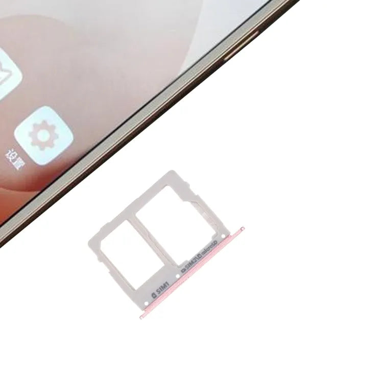 Voor Galaxy C7 Pro / C7010 & C5 Pro / C5010 SIM-kaartlade + SIM / Micro SD-kaartlade (roségoud)