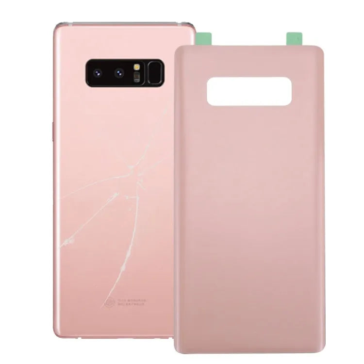 Voor Galaxy Note 8 batterij achterkant met lijm (roze)