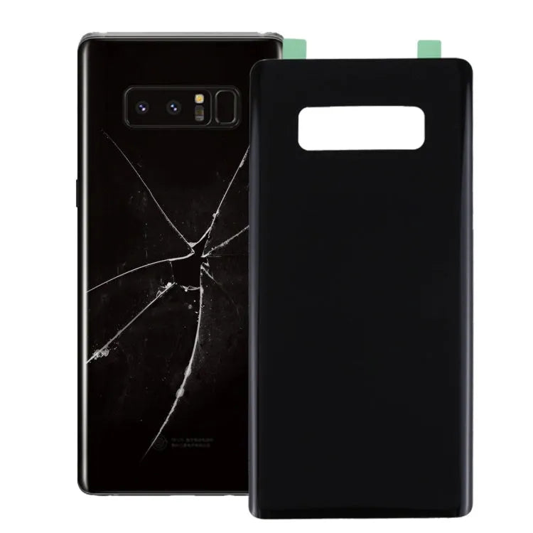 Voor Galaxy Note 8 batterij achterkant met lijm (zwart)