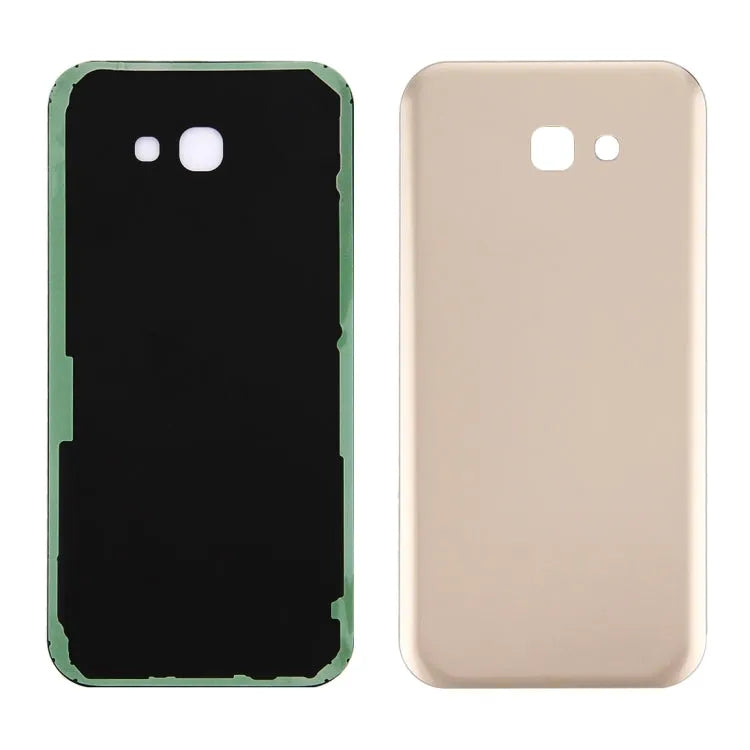 Voor Galaxy A7 (2017) / A720 Batterij Back Cover (Goud)