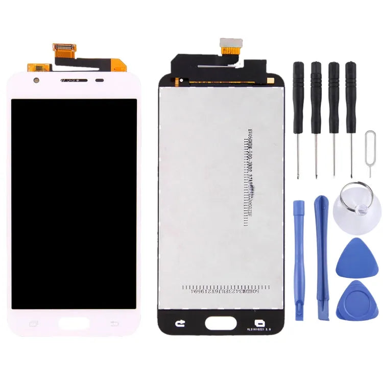 Origineel LCD-scherm + aanraakpaneel voor Galaxy On5 (2016) / G570 & J5 Prime, G570F / DS, G570Y (wit)