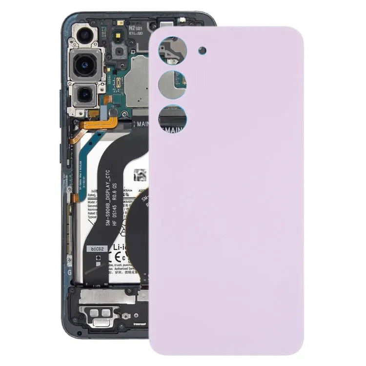 Voor Samsung Galaxy S23+ SM-S916B OEM glazen batterij achterkant