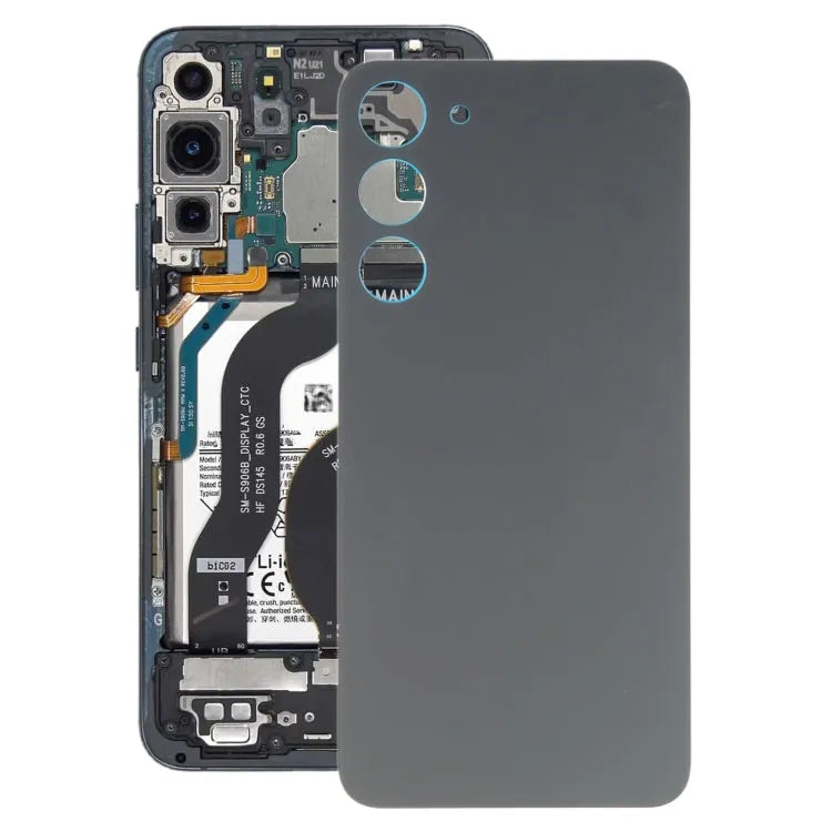 Voor Samsung Galaxy S23+ SM-S916B OEM glazen batterij achterkant