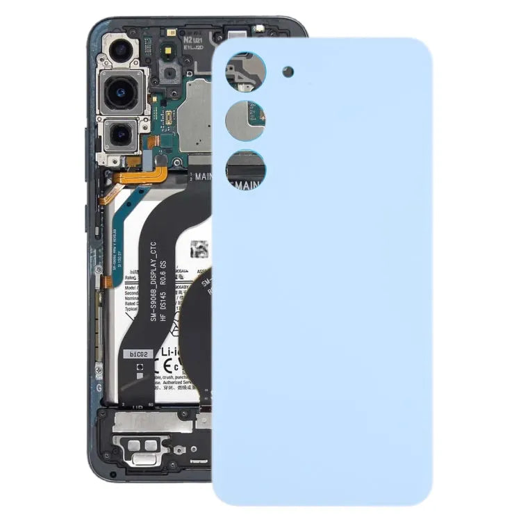 Voor Samsung Galaxy S23+ SM-S916B OEM glazen batterij achterkant