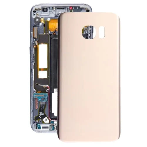 Voor Samsung Galaxy S7 SM-G930F Batterij Achterkant (Goud)