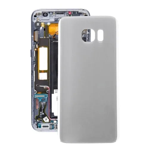 Voor Samsung Galaxy S7 SM-G930F Batterij Achterkant (Zilver)
