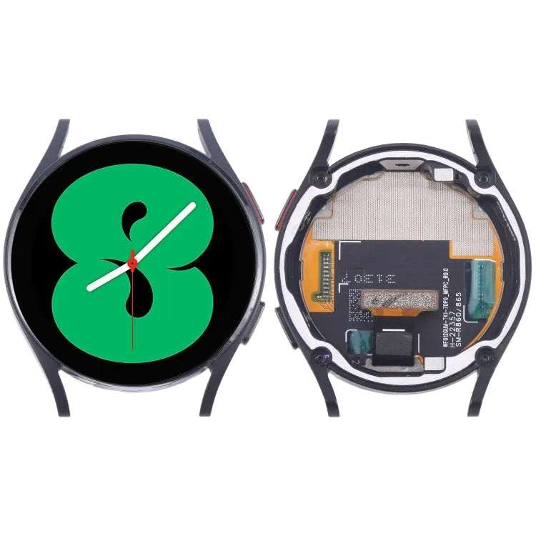 Originele LCD-scherm Digitizer volledige montage met frame voor Samsung Galaxy Watch4 40mm SM-R860/R865 (zwart)