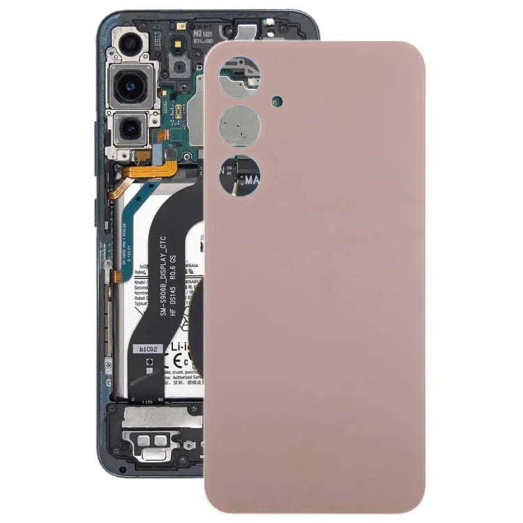 Voor Samsung Galaxy S23 FE SM-S711B batterij achterkant (bruin)