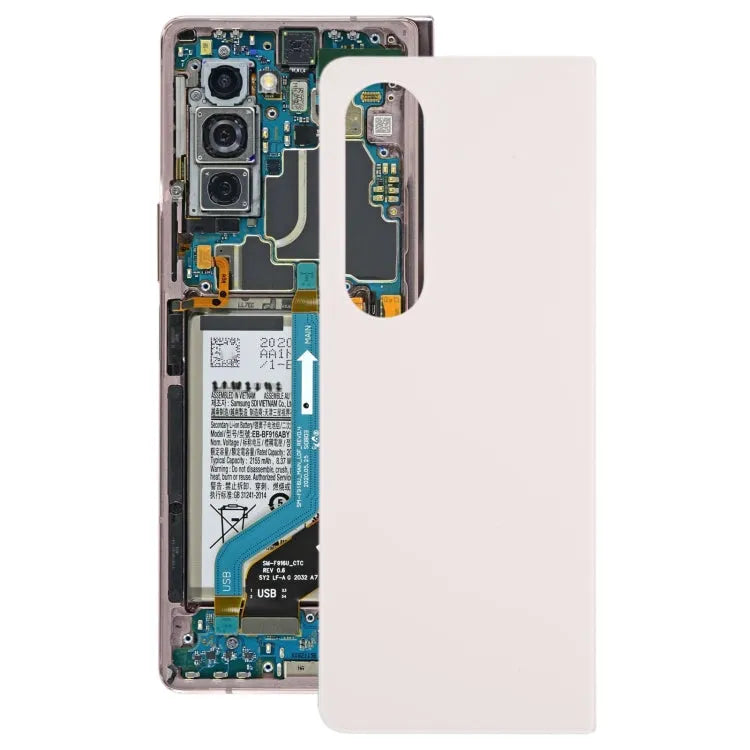 Batterijachterklep voor Samsung Galaxy Z Fold4 SM-F936B (beige)
