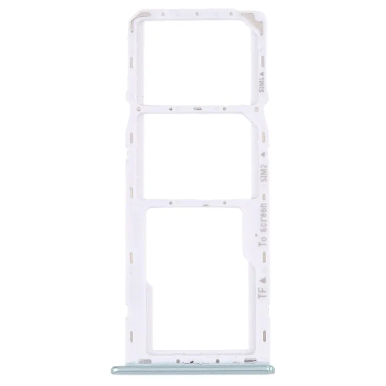 Voor Samsung Galaxy M42 5G SM-A436B originele simkaartlade + simkaartlade + micro SD-kaartlade (groen)