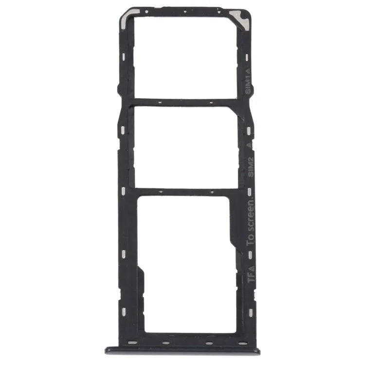 Voor Samsung Galaxy M42 5G SM-A436B Originele SIM-kaartlade + SIM-kaartlade + Micro SD-kaartlade (zwart)