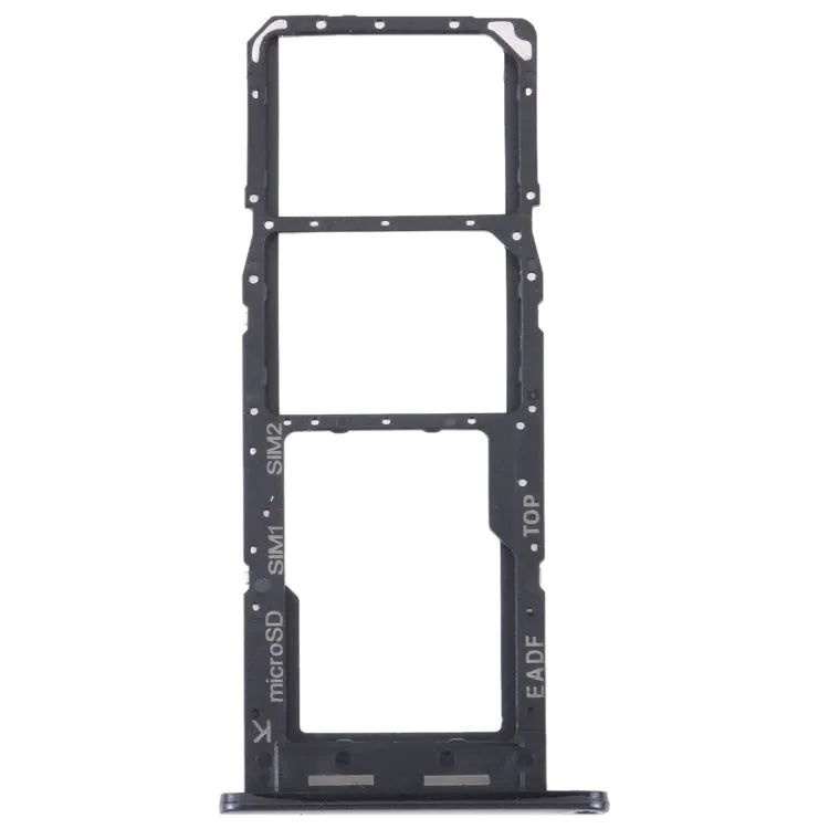 Voor Samsung Galaxy F14 5G originele simkaartlade + simkaartlade + micro SD-kaartlade (zwart)