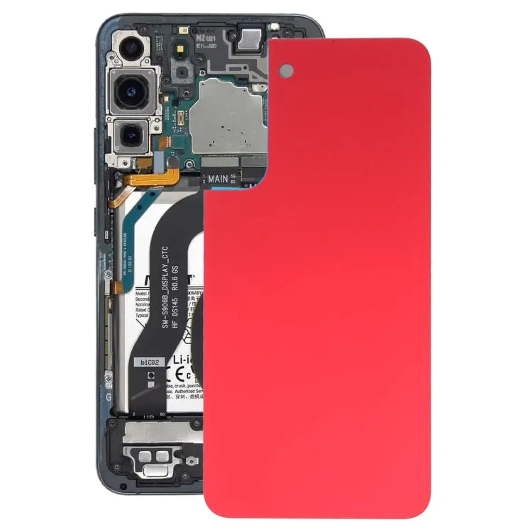 Voor Samsung Galaxy S22+ Batterij Achterkant (Rood)