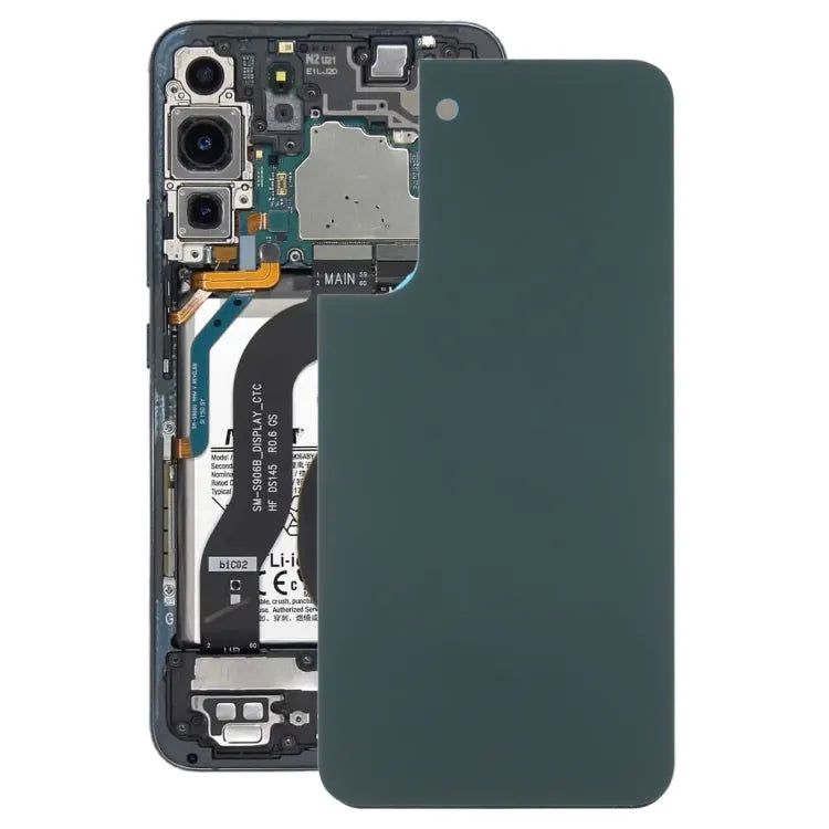Voor Samsung Galaxy S22+ Batterij Achterkant (Groen)