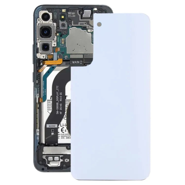Voor Samsung Galaxy S22+ Batterij Achterkant (Wit)