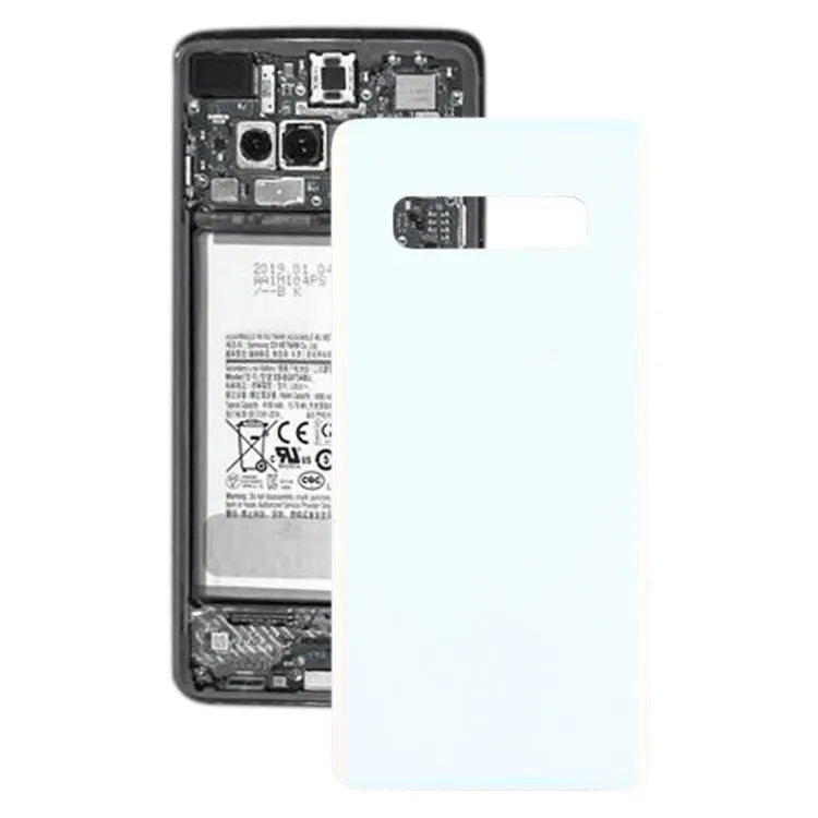 Voor Galaxy S10 batterij achterkant (wit)