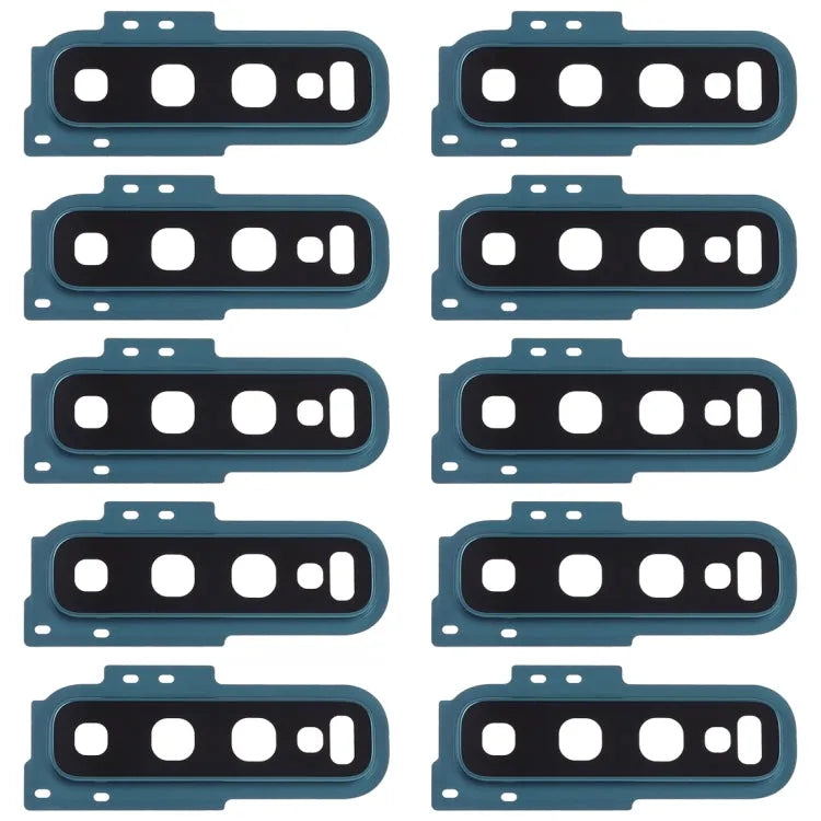 Voor Galaxy S10 10 stuks cameralensdop (schemer)