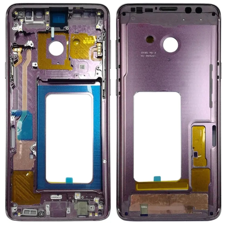 Voor Galaxy S9+ G965F, G965F/DS, G965U, G965W, G9650 middelste framering (paars)