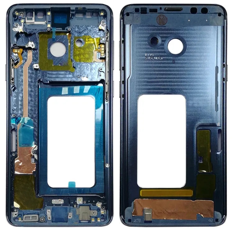 Voor Galaxy S9+ G965F, G965F/DS, G965U, G965W, G9650 middelste framering (blauw)