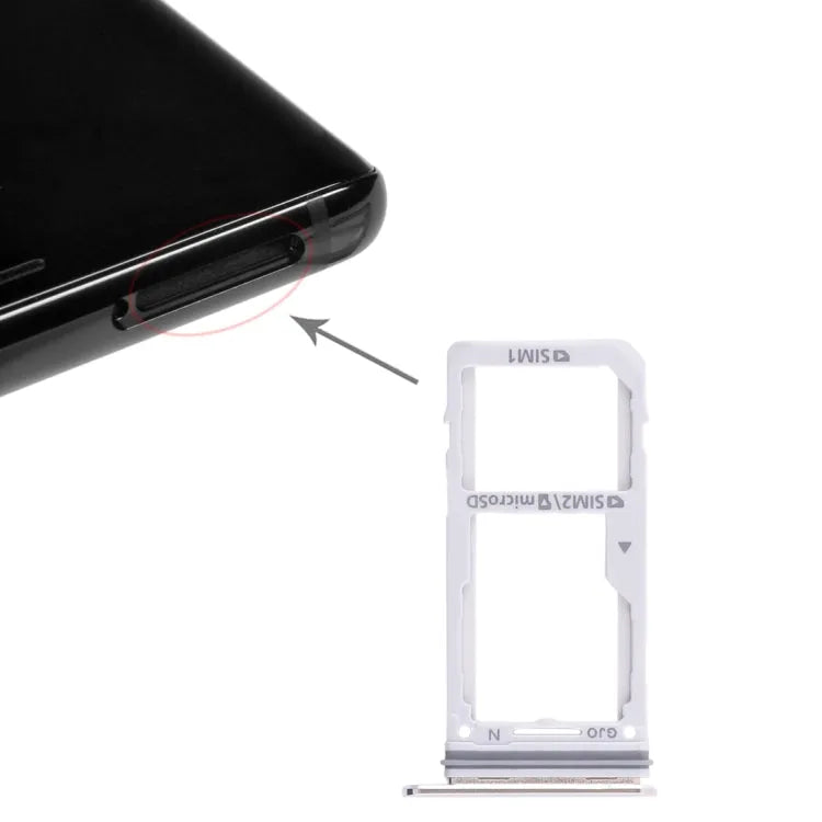 Voor Galaxy Note 8 2 SIM-kaartlade / Micro SD-kaartlade (goud)