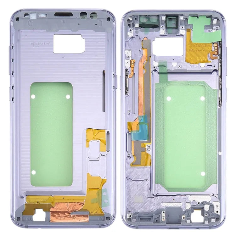Voor Galaxy S8+ / G9550 / G955F / G955A middelste framerand (orchideeëngrijs)