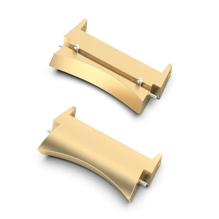 Voor Samsung Galaxy Watch 5 / Watch 5 Pro / Watch 4 / Watch 4 Classic 1 paar universele metalen horlogebandconnectoren (goud)