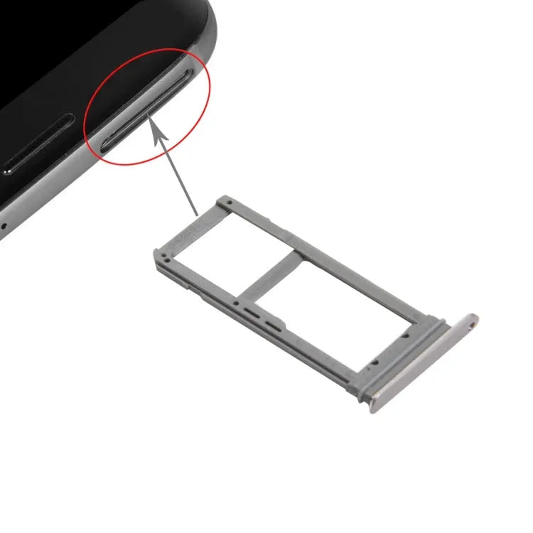Voor Galaxy S7 Edge / G935 simkaartlade en micro SD-kaartlade (goud)