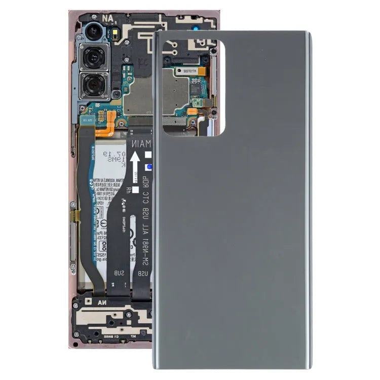 Voor Samsung Galaxy Note20 Ultra 5G batterij achterkant (zwart)