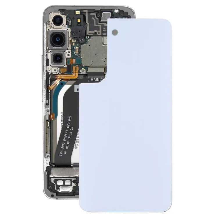 Voor Samsung Galaxy S22 Batterij Achterkant (Wit)