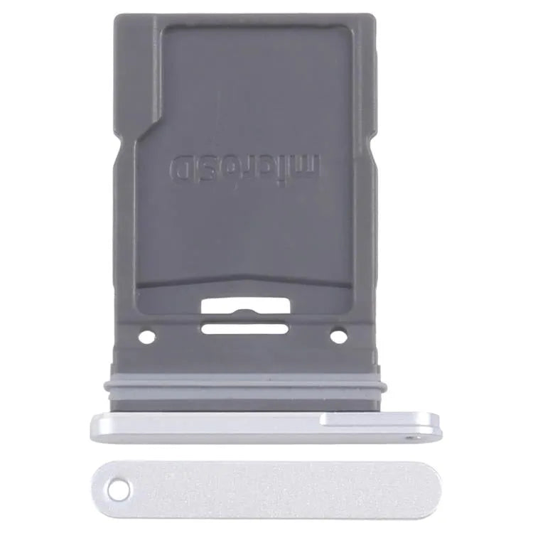 Originele Micro SD-kaartlade voor Samsung Galaxy Tab S10 FE+ SM-X626 (zilver)