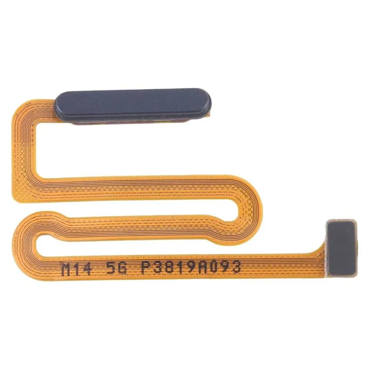 Voor Samsung Galaxy M14 SM-M145F originele vingerafdruksensor flexkabel (zwart)