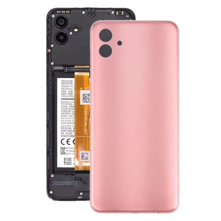 Voor Samsung Galaxy A04 SM-A045F Originele batterij achterkant (koperachtig)