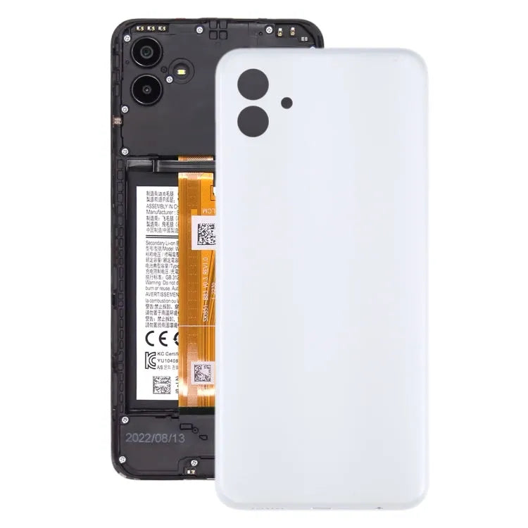 Voor Samsung Galaxy A04 SM-A045F Originele batterij achterkant (wit)