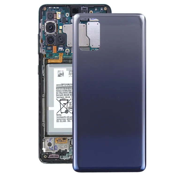 Voor Samsung Galaxy M31s 5G SM-M317F Batterij Achterkant (Blauw)