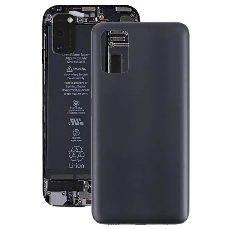 Batterij Achterkant voor Samsung Galaxy A03S SM-A037 (zwart)