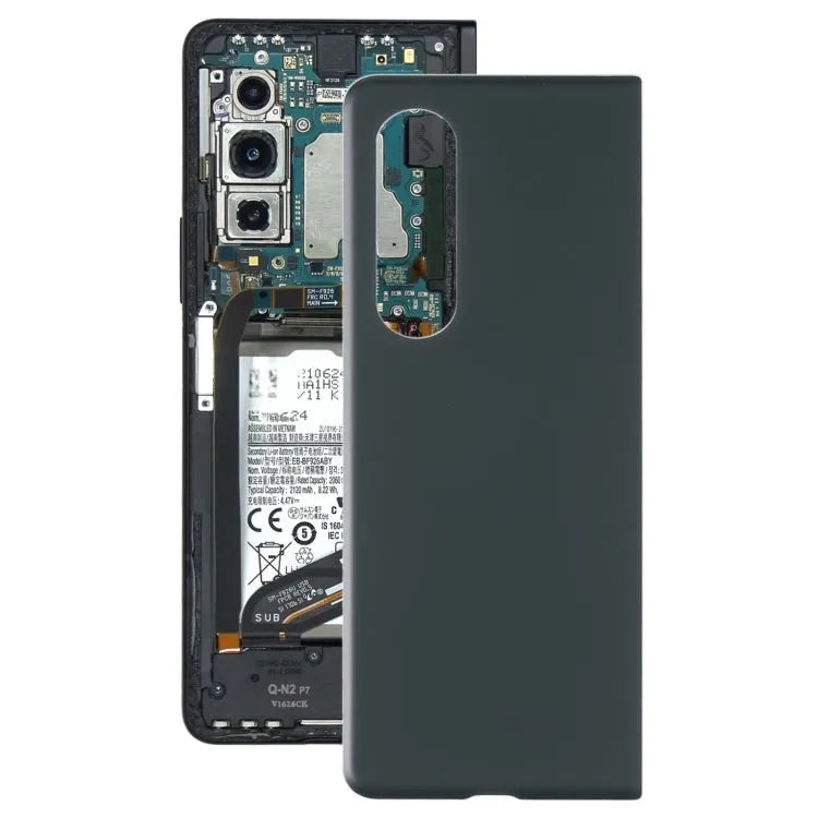 Voor Samsung Galaxy Z Fold3 5G SM-F926B glazen batterij achterkant (grijs)