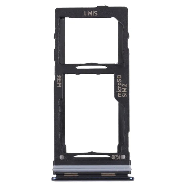 Voor Samsung Galaxy M52 5G SM-M526B Originele Sim-kaart Lade + Sim-kaart Lade/Micro SD-kaart Lade (Zwart)