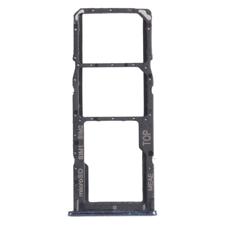 Voor Samsung Galaxy M51 SM-M515 SIM-kaartlade + SIM-kaartlade + Micro SD-kaartlade (zwart)