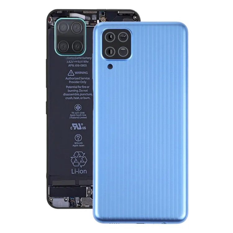 Voor Samsung Galaxy M12 SM-M127 batterij achterkant (blauw)