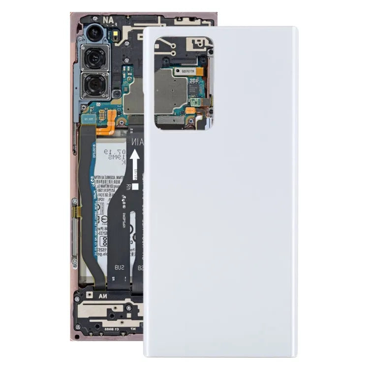 Voor Samsung Galaxy Note20 Ultra batterij achterkant (wit)