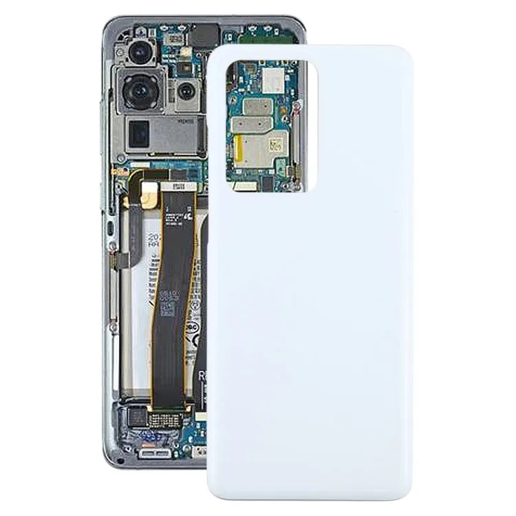 Voor Samsung Galaxy S20 Ultra Batterij Back Cover (Wit)