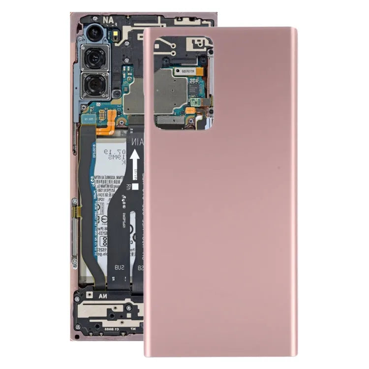 Voor Samsung Galaxy Note20 Ultra Batterij Back Cover (Goud)