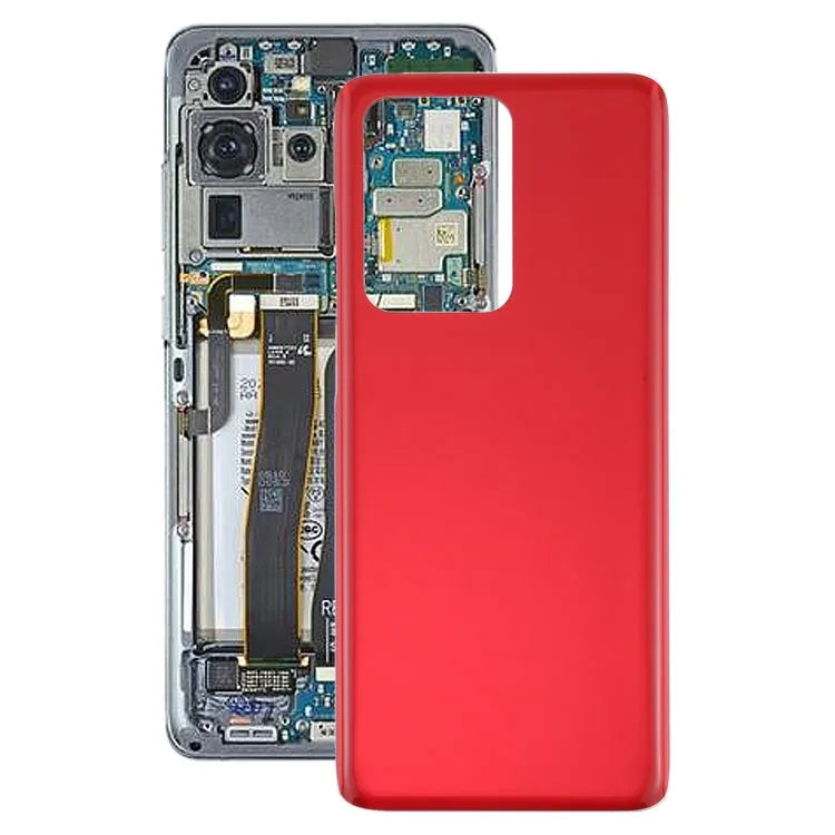 Voor Samsung Galaxy S20 Ultra Batterij Back Cover (Rood)