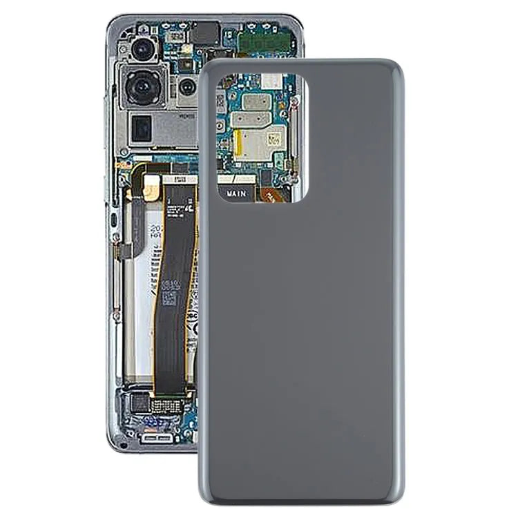 Voor Samsung Galaxy S20 Ultra Batterij Back Cover (Grijs)
