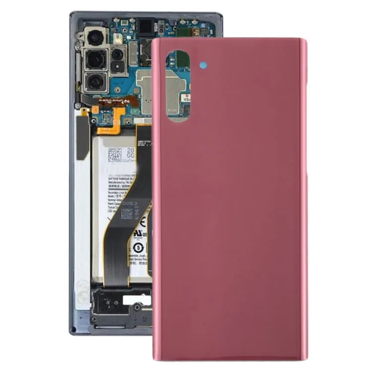 Voor Galaxy Note 10 Batterij Back Cover (Paars)