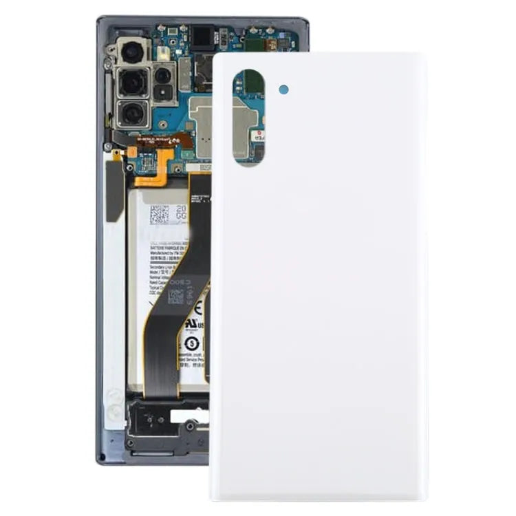 Voor Galaxy Note 10 Batterij Back Cover (Wit)