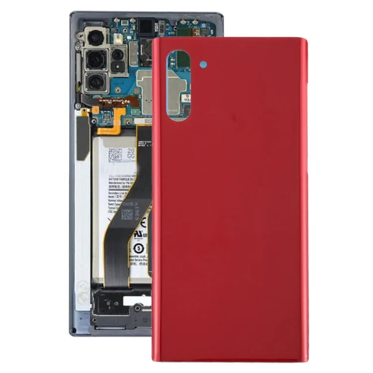 Voor Galaxy Note 10 batterij achterkant (rood)